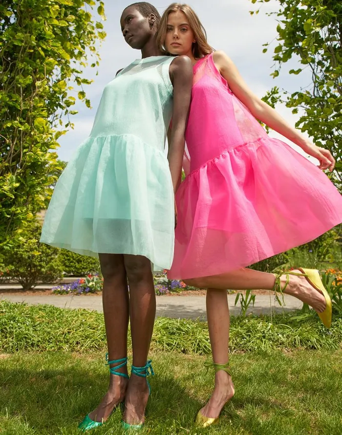 Cynthia Rowley Chloe Organza Dress Women Dresses Cynthia Rowley Chloe Organza Dress Women Dresses