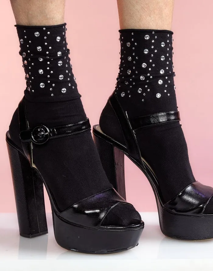 Cynthia Rowley Crystal Socks Women Accessories and Gifts Cynthia Rowley Crystal Socks Women Accessories and Gifts