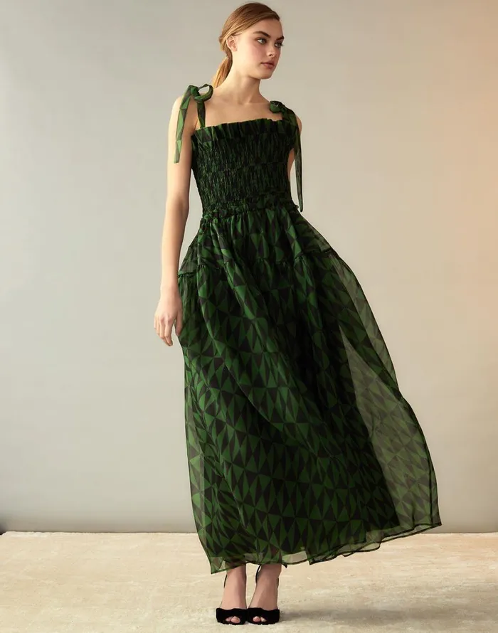 Cynthia Rowley Evergreen Organza Dress Women Dresses Cynthia Rowley Evergreen Organza Dress Women Dresses