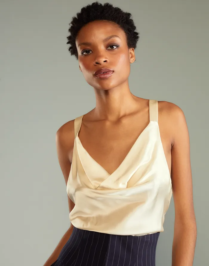 Cynthia Rowley Lya Silk Blouse Women Tops