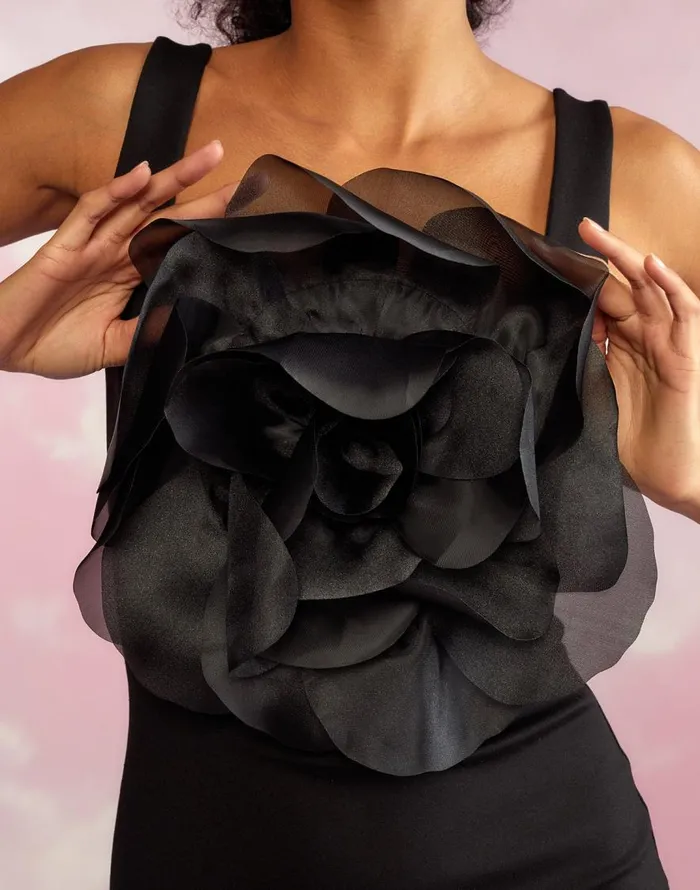 Cynthia Rowley Sofia Organza Flower Dress Women Dresses Cynthia Rowley Sofia Organza Flower Dress Women Dresses