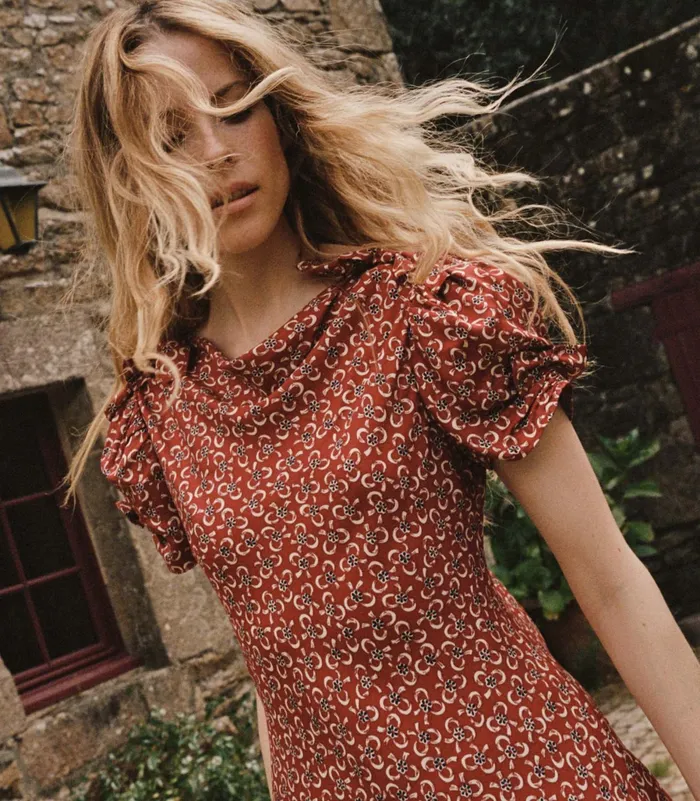 DEN Dresses Women Theodora Dress Ameline Ditsy