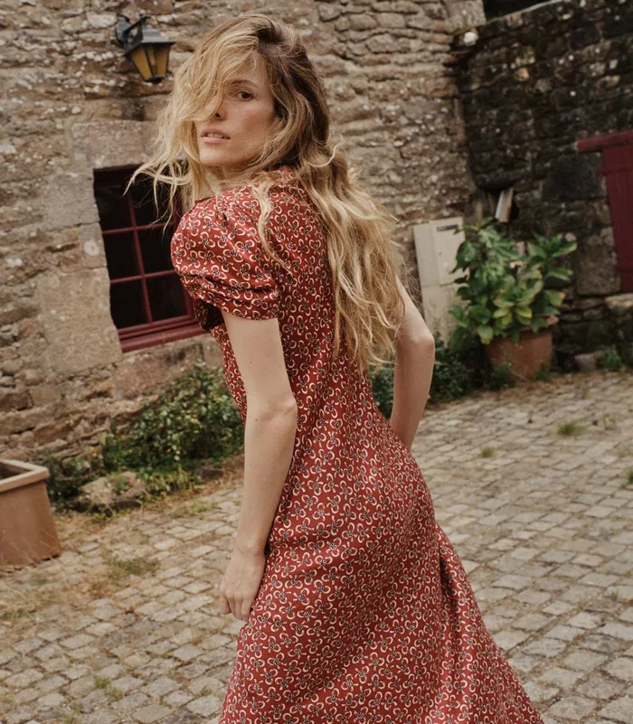 DEN Dresses Women Theodora Dress Ameline Ditsy