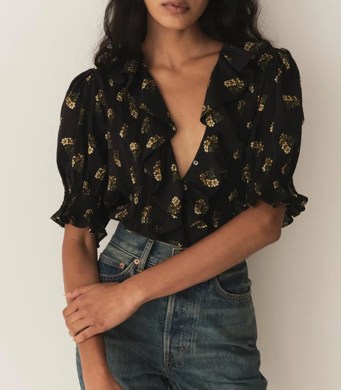 DEN Tops Women Henri Top Buttercup Bouquet