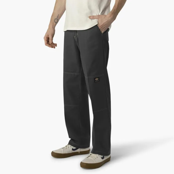 Dickies Skateboarding Regular Fit Double Knee Pants Charcoal W Gray Stitching Charcoal W Gray Stitching hcg Men Dickies Double Knee Dickies Skateboarding Regular Fit Double Knee Pants Charcoal W Gray Stitching Charcoal W Gray Stitching hcg Men Dickies Double Knee