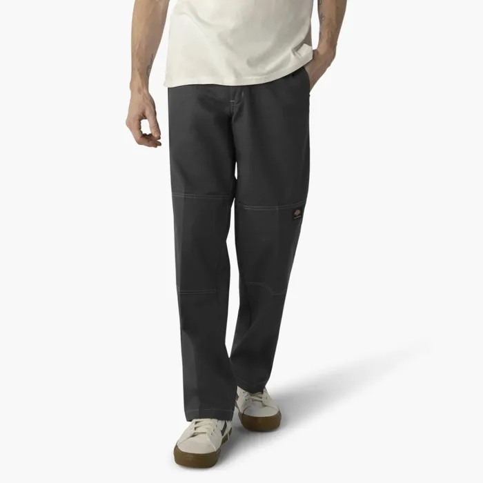 Dickies Skateboarding Regular Fit Double Knee Pants Charcoal W Gray Stitching Charcoal W Gray Stitching hcg Men Dickies Double Knee Dickies Skateboarding Regular Fit Double Knee Pants Charcoal W Gray Stitching Charcoal W Gray Stitching hcg Men Dickies Double Knee