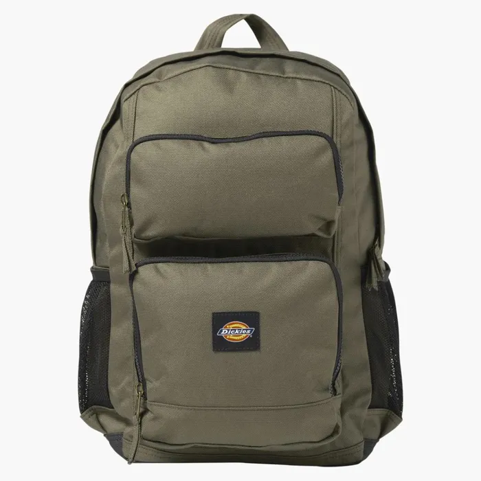 Double Pocket Backpack Moss Green Moss Green ms Men Dickies Backpacks and Bags