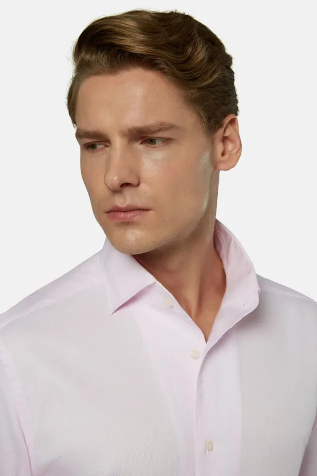 Dress Shirts Men Boggi Milano Regular Fit Pink Cotton Dobby Shirt Pink Dress Shirts Men Boggi Milano Regular Fit Pink Cotton Dobby Shirt Pink