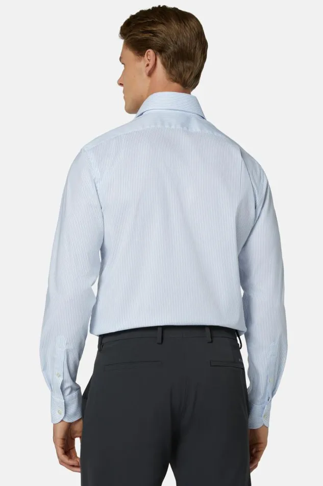 Dress Shirts Men Boggi Milano Regular Fit Sky Blue Cotton And COOLMAX Shirt Light Blu Dress Shirts Men Boggi Milano Regular Fit Sky Blue Cotton And COOLMAX Shirt Light Blu