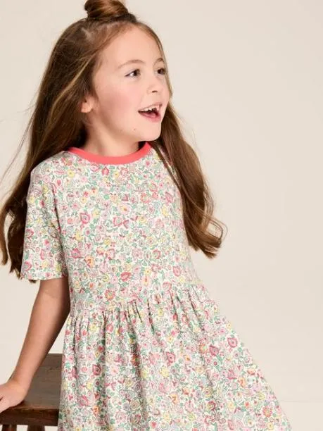 Dresses Girls Joules Multi Print Jersey TShirt Dress