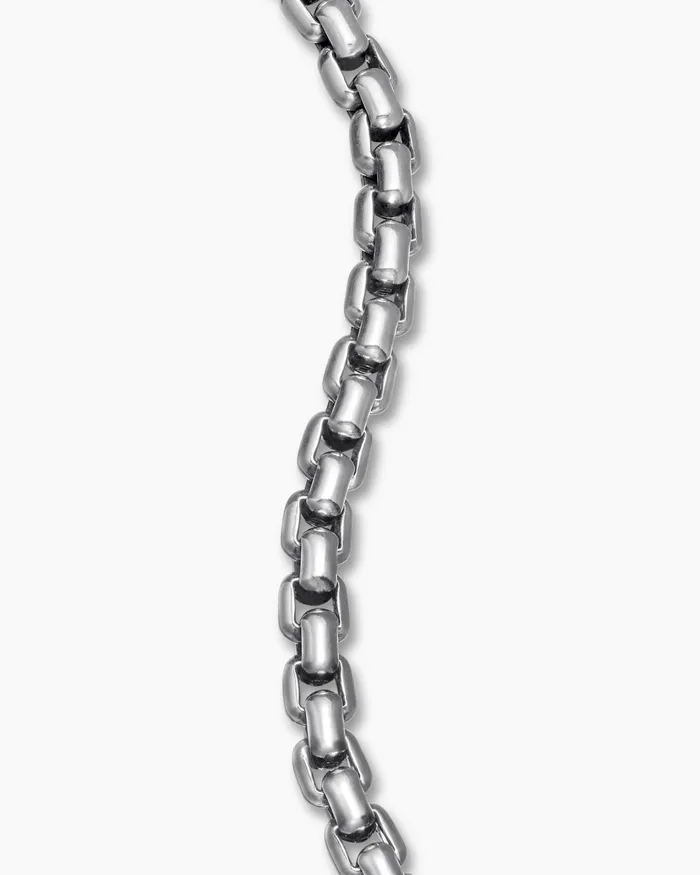 DY Bel Aire Box Chain Bracelet In Sterling Silver With 14K Yellow Gold 6mm Women David Yurman Chain DY Bel Aire Box Chain Bracelet In Sterling Silver With 14K Yellow Gold 6mm Women David Yurman Chain