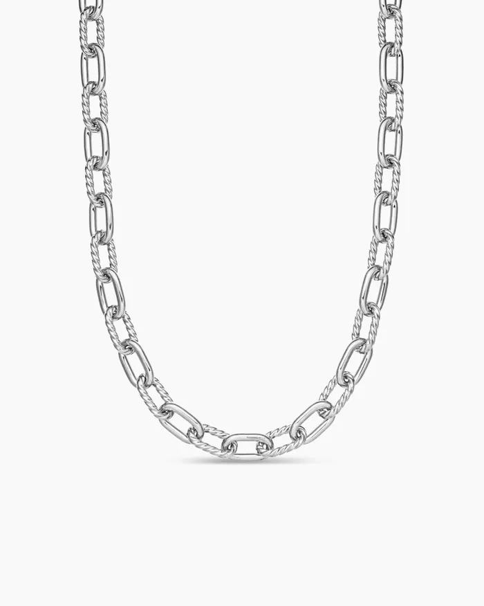 DY Madison Chain Necklace In Sterling Silver 85mm Women David Yurman Chain