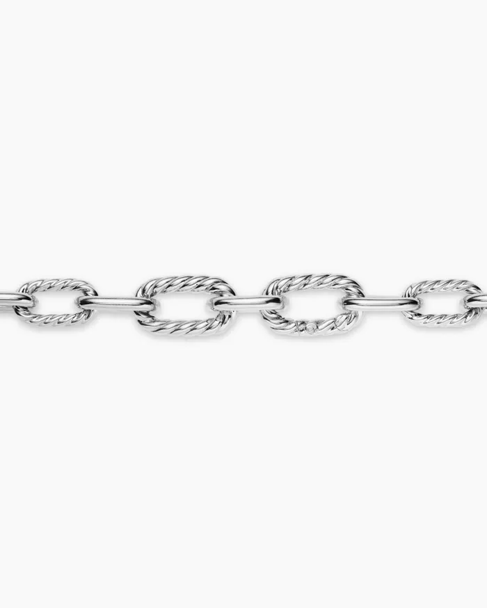DY Madison Chain Necklace In Sterling Silver 85mm Women David Yurman Chain DY Madison Chain Necklace In Sterling Silver 85mm Women David Yurman Chain