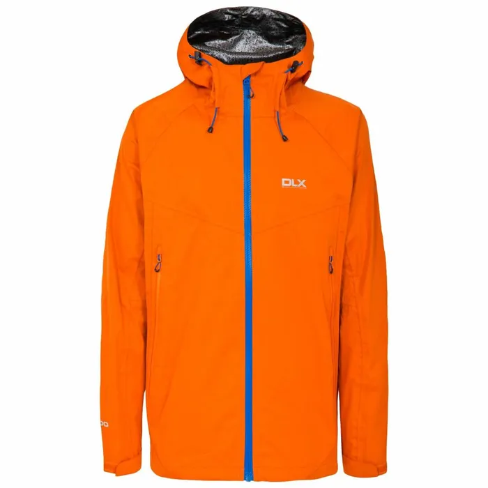 Edmont II DLX Waterproof Jacket Sunrise Men Trespass Waterproof Jackets