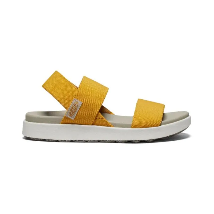 Elle Backstrap Golden YellowStar White Sandal Women KEEN Casual
