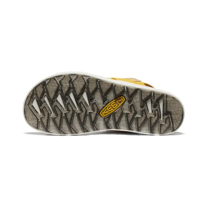 Elle Backstrap Golden YellowStar White Sandal Women KEEN Casual Elle Backstrap Golden YellowStar White Sandal Women KEEN Casual