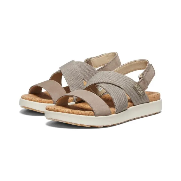 Elle Criss Cross BrindleBirch Sandal Women KEEN Sandals Elle Criss Cross BrindleBirch Sandal Women KEEN Sandals