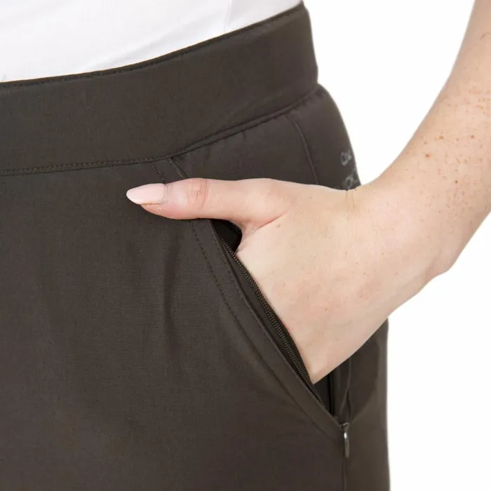 Escaped Quick Dry Walking Trousers Black Women Trespass 34 Length Trousers