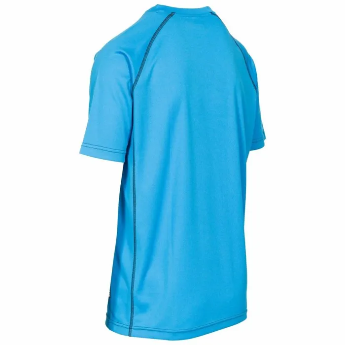 Ethen Short Raglan Sleeve Active TShirt Vibrant Blue Men Trespass Gym and Sports Tops Ethen Short Raglan Sleeve Active TShirt Vibrant Blue Men Trespass Gym and Sports Tops