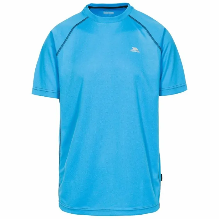 Ethen Short Raglan Sleeve Active TShirt Vibrant Blue Men Trespass Gym and Sports Tops Ethen Short Raglan Sleeve Active TShirt Vibrant Blue Men Trespass Gym and Sports Tops