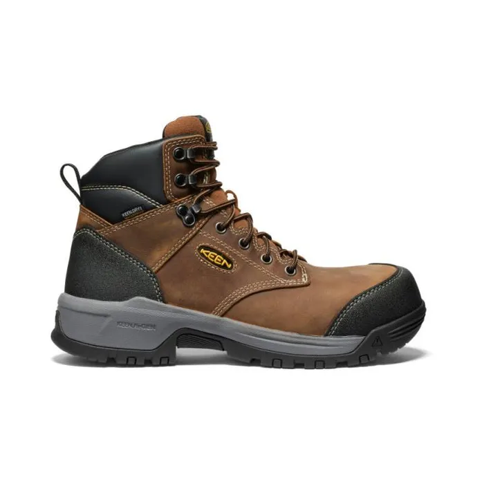 Evanston Boot 6quot Waterproof BisonBlack Leather Work Boot Men KEEN Work Boots and Shoes Evanston Boot 6quot Waterproof BisonBlack Leather Work Boot Men KEEN Work Boots and Shoes