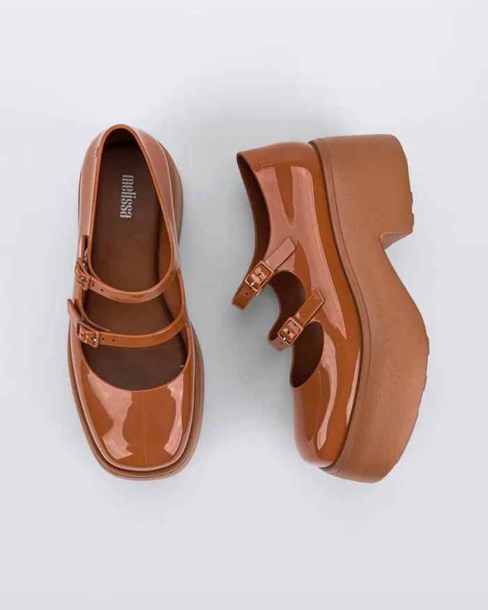 Farah Brown Women Melissa Platforms