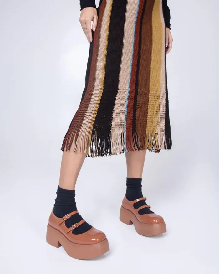 Farah Brown Women Melissa Platforms