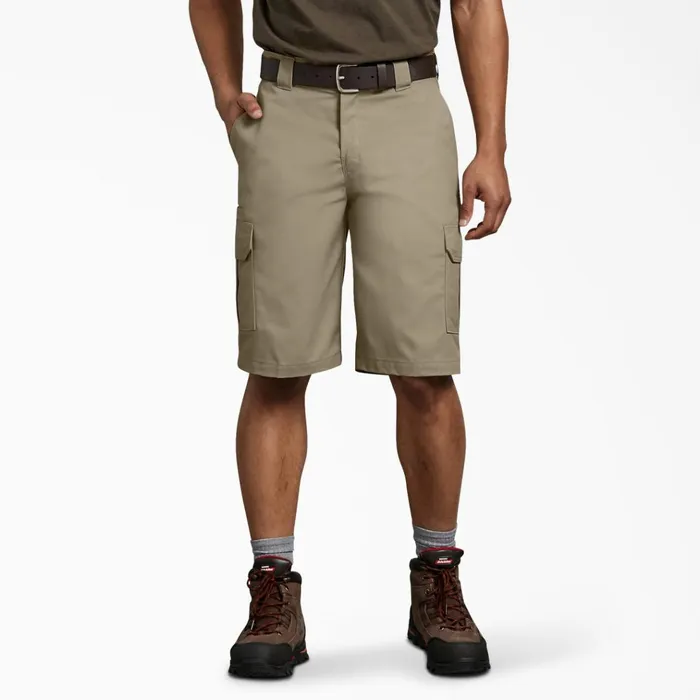 FLEX Regular Fit Cargo Shorts 11034 Desert Sand Desert Sand ds Men Dickies Cargo FLEX Regular Fit Cargo Shorts 11034 Desert Sand Desert Sand ds Men Dickies Cargo