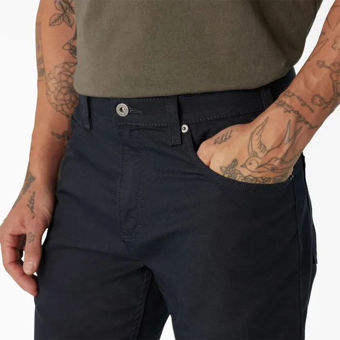FLEX Regular Fit Duck Pants Stonewashed Dark Navy Stonewashed Dark Navy sdn Men Dickies Work Pants FLEX Regular Fit Duck Pants Stonewashed Dark Navy Stonewashed Dark Navy sdn Men Dickies Work Pants