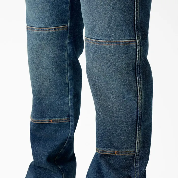 FLEX Relaxed Fit Double Knee Jeans Tined Denim Wash Tined Denim Wash twi Men Dickies Jeans FLEX Relaxed Fit Double Knee Jeans Tined Denim Wash Tined Denim Wash twi Men Dickies Jeans