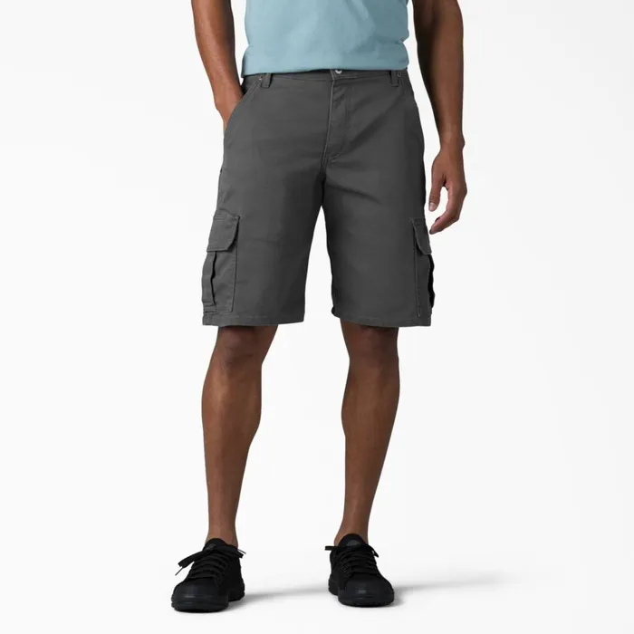 FLEX Relaxed Fit Duck Cargo Shorts 11034 Stonewashed Gray Stonewashed Gray ssl Men Dickies Cargo FLEX Relaxed Fit Duck Cargo Shorts 11034 Stonewashed Gray Stonewashed Gray ssl Men Dickies Cargo