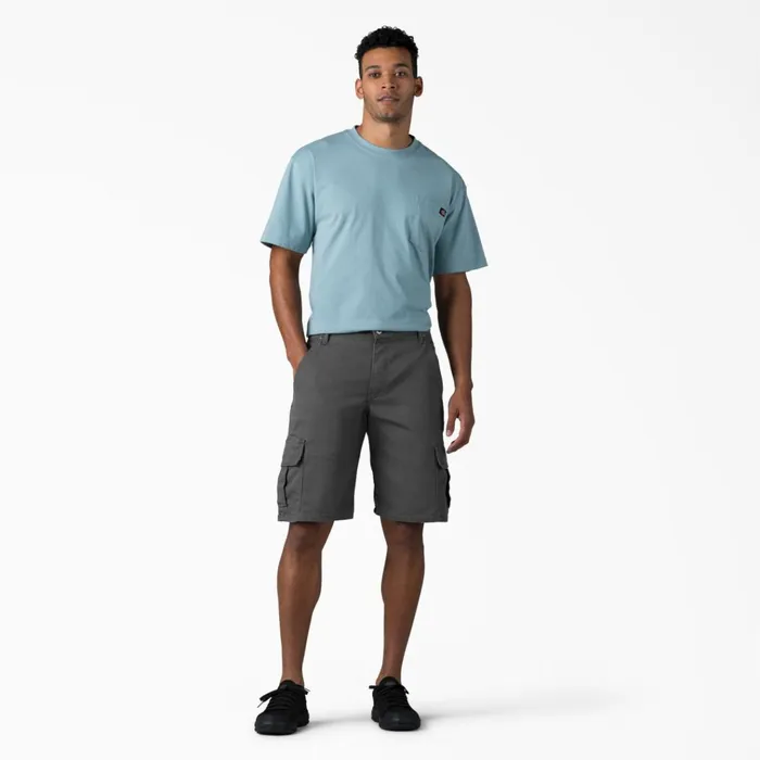 FLEX Relaxed Fit Duck Cargo Shorts 11034 Stonewashed Gray Stonewashed Gray ssl Men Dickies Cargo FLEX Relaxed Fit Duck Cargo Shorts 11034 Stonewashed Gray Stonewashed Gray ssl Men Dickies Cargo
