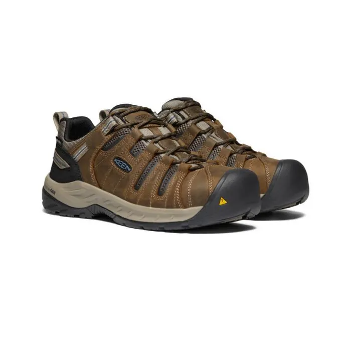 Flint II Waterproof Steel Toe Cascade BrownOrion Blue Men KEEN Work Boots and Shoes Flint II Waterproof Steel Toe Cascade BrownOrion Blue Men KEEN Work Boots and Shoes