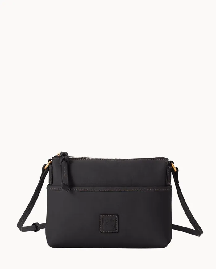 Florentine Katie Crossbody Black Black Women Dooney and Bourke Crossbodies