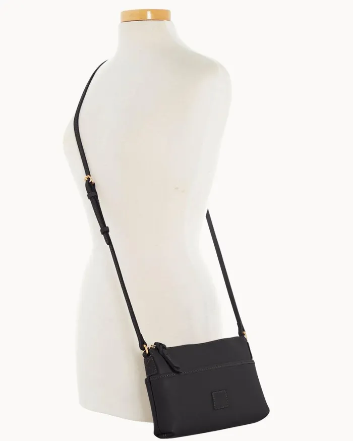 Florentine Katie Crossbody Black Black Women Dooney and Bourke Crossbodies Florentine Katie Crossbody Black Black Women Dooney and Bourke Crossbodies