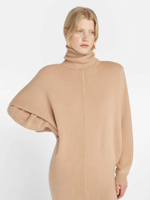 Frame Long Cashmere Dolman Dress In Blush Blush Women Dresses and Jumpsuits Frame Long Cashmere Dolman Dress In Blush Blush Women Dresses and Jumpsuits