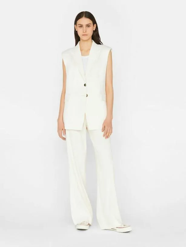 Frame Modal Rib Cami In Blanc Blanc Women Tanks and Tees Frame Modal Rib Cami In Blanc Blanc Women Tanks and Tees