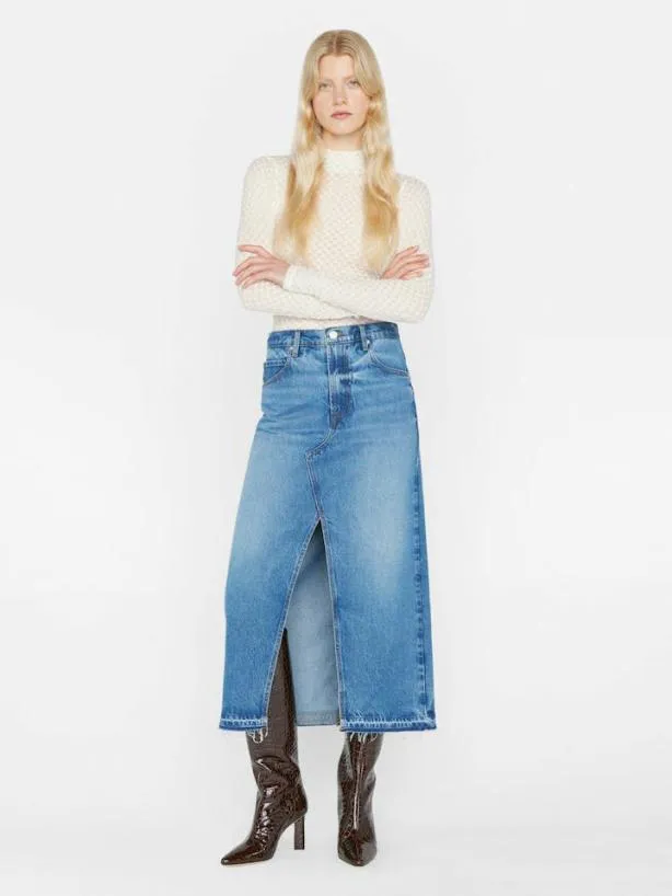 Frame The Midaxi Skirt In Del Amo Del Amo Women Skirts and Shorts Frame The Midaxi Skirt In Del Amo Del Amo Women Skirts and Shorts