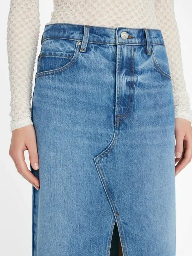Frame The Midaxi Skirt In Del Amo Del Amo Women Skirts and Shorts Frame The Midaxi Skirt In Del Amo Del Amo Women Skirts and Shorts