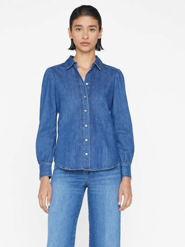 Frame The Victorian Blouse In Dark Room Dark Room Women Tops and Blouses Frame The Victorian Blouse In Dark Room Dark Room Women Tops and Blouses