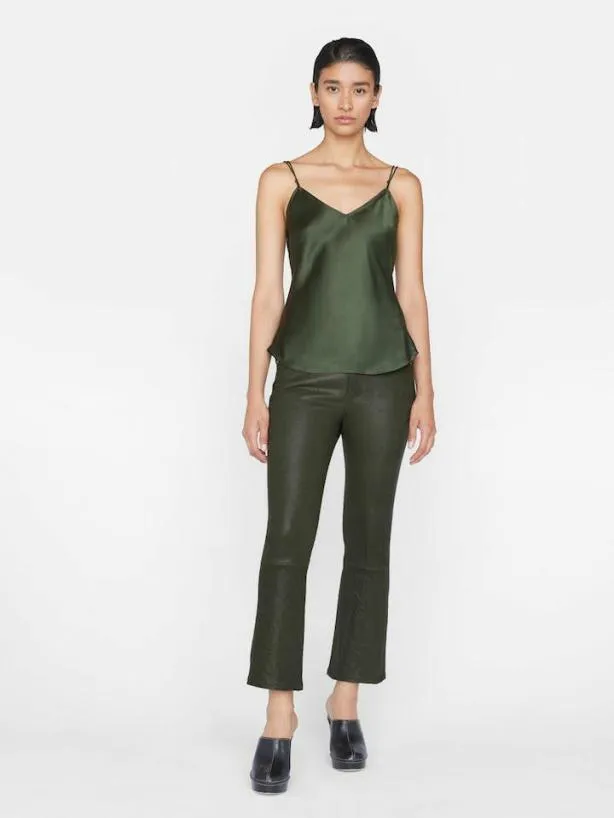 Frame VNeck Cami Top In Surplus Surplus Women Tops and Blouses Frame VNeck Cami Top In Surplus Surplus Women Tops and Blouses
