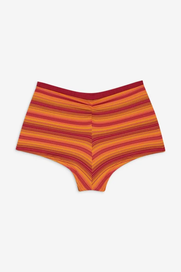 Frankies Bikinis Caster Booty Shorts Harvest Moon Women Bottoms