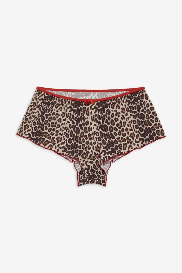 Frankies Bikinis Indio Mini Short Cheetah Women Bikinis