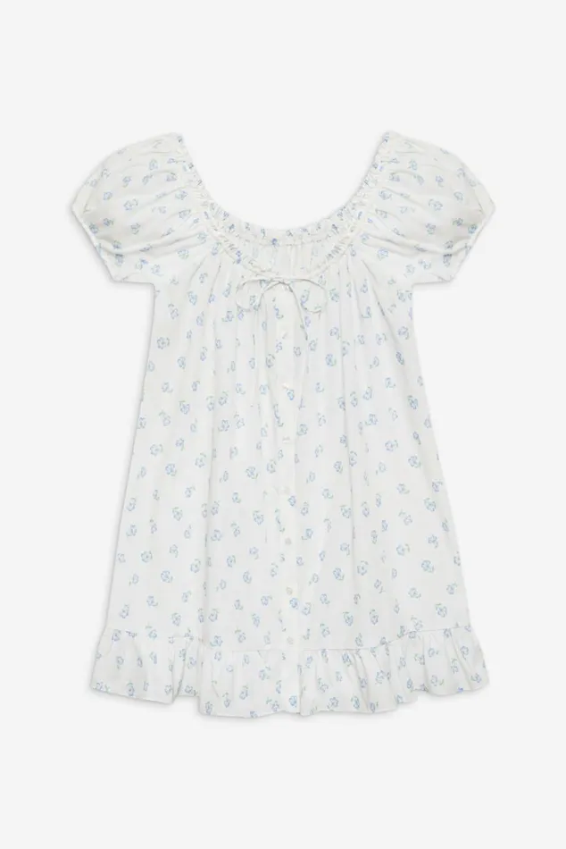 Frankies Bikinis Starlet Babydoll Dress Periwinkle Women Dresses
