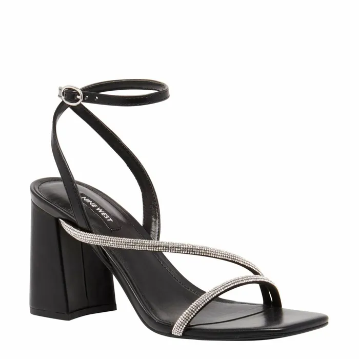 GADEN Black Women Nine West Sandals