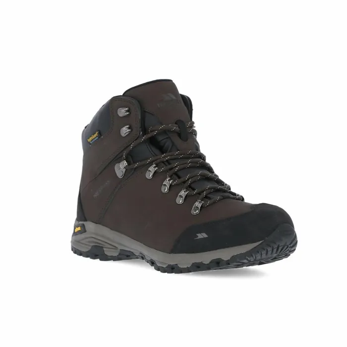 Gerrard Waterproof Vibram Walking Boots Pinecone Men Trespass Walking Boots