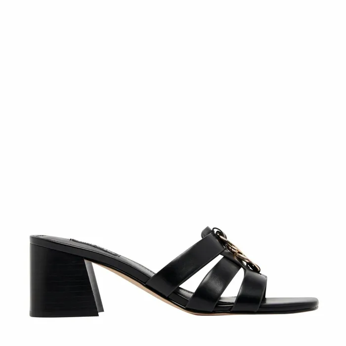 GIPPER Black Women Nine West Sandals