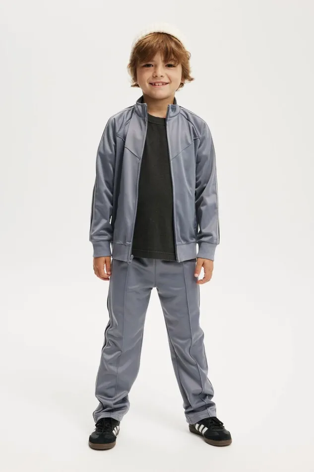 GirlsBoys Leggings Pants and Jeans Cotton On Beckett Sport Trackpant Steel