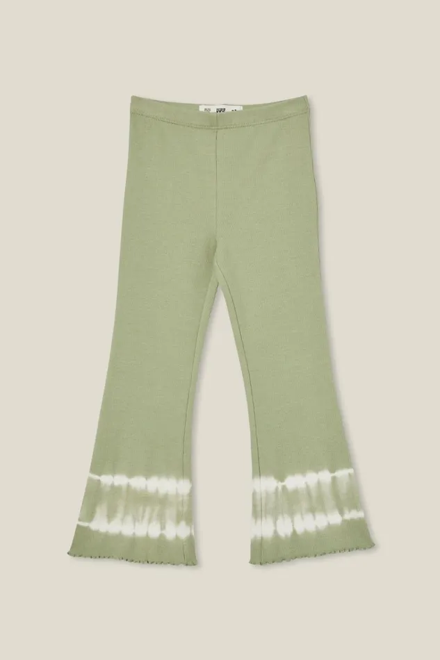 Girls Leggings Pants and Jeans Cotton On Francine Flare Pant Deep Sagetie Dye Girls Leggings Pants and Jeans Cotton On Francine Flare Pant Deep Sagetie Dye
