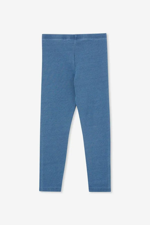 Girls Leggings Pants and Jeans Cotton On Huggie Tights Mid Wash Girls Leggings Pants and Jeans Cotton On Huggie Tights Mid Wash